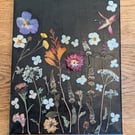 Pressed Wild Flower Canvas