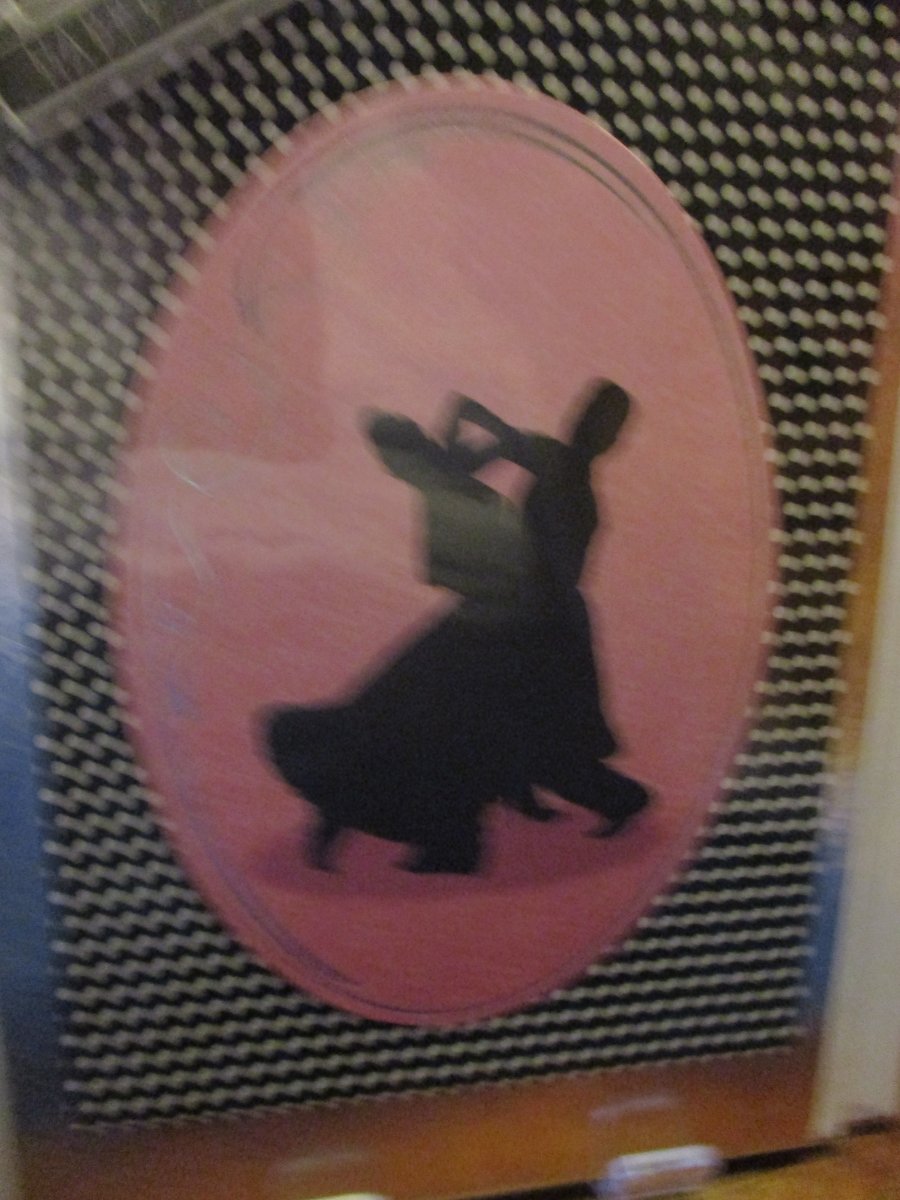 Happy Birthday Ballroom Dancing Card Folksy