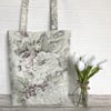 Lilac pastel Roses tote bag