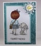 Handmade any occasion card - friends forever - Image 1