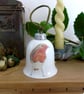 Robin Fine Bone China Bell Decoration - Image 2