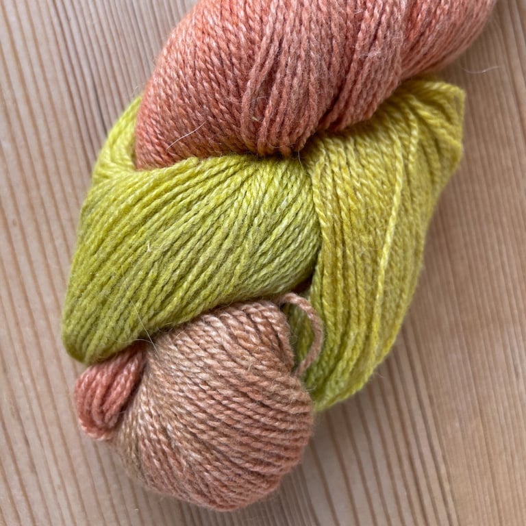 Hand Dyed Cashmere Blend Laceweight Yarn, 50g