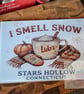 Gilmore Girls i smell snow chopping board 