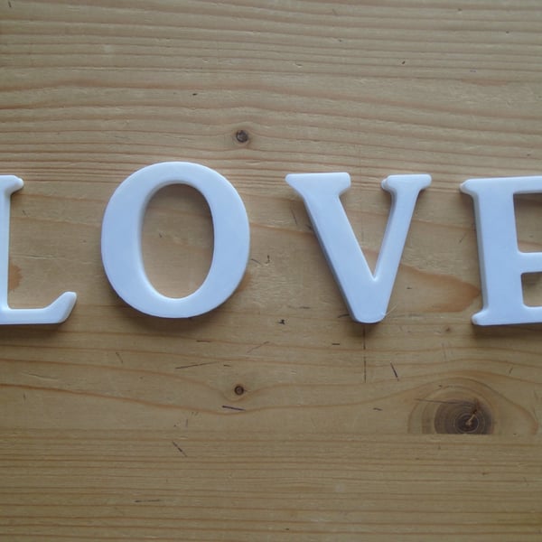 Love Self Adhesive letters 