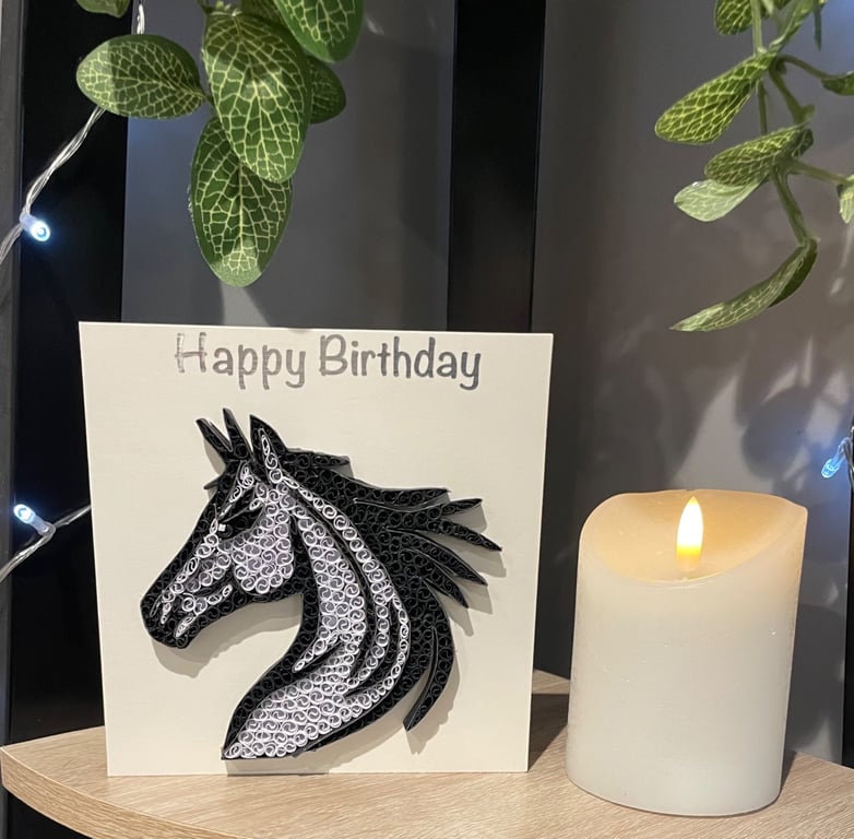 Stunning Handmade Quilled Card