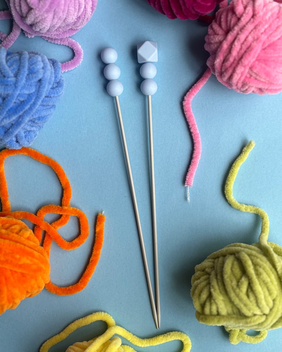  Amigurumi Sticks - Blue 