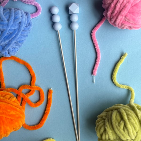  Amigurumi Sticks - Blue 
