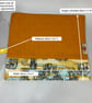 Elephant fabric brush roll, Elephants pencil wrap, Tool roll, Handmade - Image 10