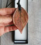 Ceramic leaf necklace - Image 6