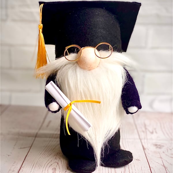 Handmade Graduation Nordic Gnome 