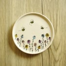 Coaster - Bee and Flowers