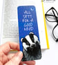 Badger & Moon Bookmark: "All Sett for a Good Read", 52mm x 148mm - Image 4