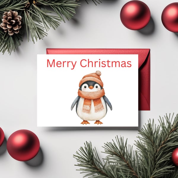 Spread holiday cheer with our 6-Pack Merry Christmas Cards!