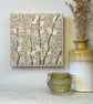  Original Floral Art - Pussy Willow Mosaic In Yellow - Image 3
