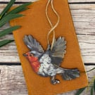 Perfectly Imperfect Robin Decoration With Wording 1