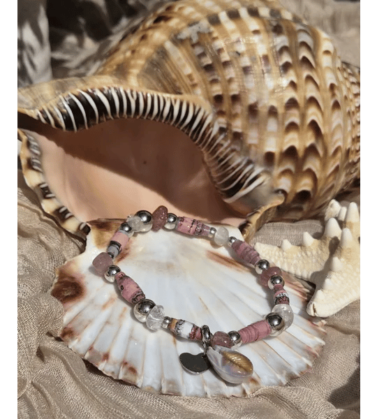 The 'Rose Dusk' Bracelet (one of a kind) 