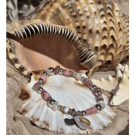 The 'Rose Dusk' Bracelet (one of a kind) 