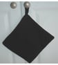 Pot Holder Potholder Kitchen Grab Mat Pad Black Chef's Surface Saver - Image 4