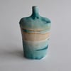 Seascape Bottle in Stoneware Ceramic