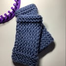 LOOMED FINGERLESS MITTS