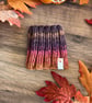 Dog Neck Warmer Snood Chunky - Handknit - Variegated Browns Golds Oranges Pinks - Image 5