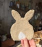 Rabbit Bunny Mug Rug or Decoration  - Image 2