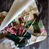 The "Gail" Knitting needle roll suitable for dpns