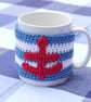 Nautical Anchor Mug Cosy - Image 1