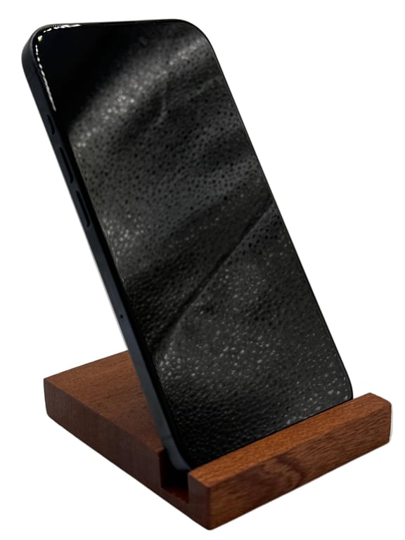 Phone Stand - Sapele