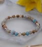 Labradorite & kyanite gemstone bracelet - Image 3