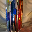 Cascades Stained Glass Lamp