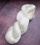 Pure mulberry silk yarn. Undyed Mulberry Silk: 2ply Sport Fingering, Luxurious 