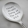 Festive Pudding Spoon, There's no such thing as too much pud