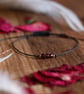 Garnet Intention Bracelet Deep Energy and Strength