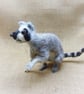 Model of Raccoon, Needle Felted Animal, Poseable Raccoon Figurine - Image 4