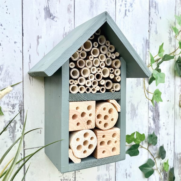 Bee House, Mason Bee House, Solitary Bee and Ladybird House in 'Wild Thyme'