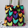 Clearance Bargain   -  Cotton Tote Bag - Chicken Tote Bag 