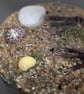 Wading bird inspired fabric sculpture ornament decoration  - Image 4