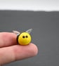 small glass bee figure