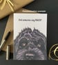 Black Cockapoo Card. Birthday, Personalised or blank Cockerpoo dog card. - Image 7