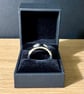 "Kingmaker" - Heavy Sterling Silver Ring - 15g - Made To Any Size - 10mm x 2.5mm - Image 5