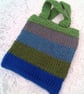 Halloween Trick or Treat Swag Bags, Child's Knitted Bag, Child's Bag, Halloween - Image 3