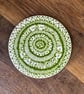 Hand Painted Olde English Insults Coaster