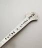 Small butter spreader, handstamped, spread a little love, share a little joy - Image 3