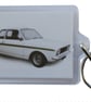 Ford Lotus Cortina Mk2 1969- Keyring with 50x35mm Insert - Classic Car Fan
