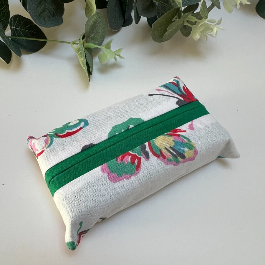 Tissue Holder: Colourful Butterfly