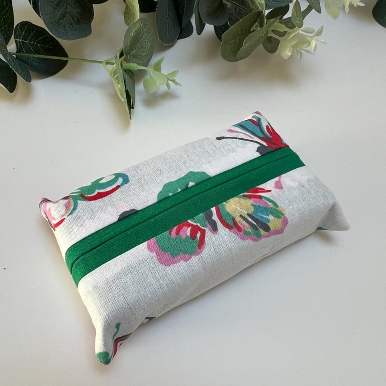 Tissue Holder: Colourful Butterfly