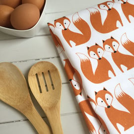 Fox Tea Towel