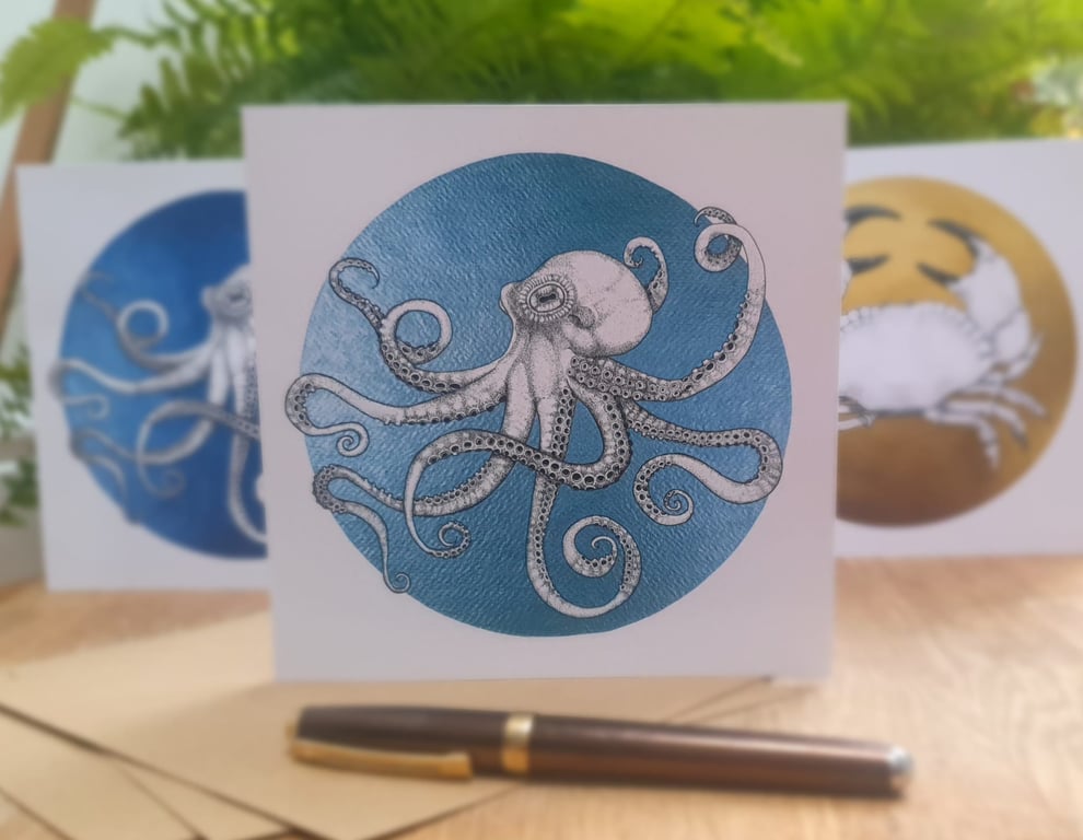 Owen the Octopus - Aqua