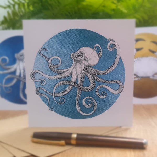 Owen the Octopus - Aqua